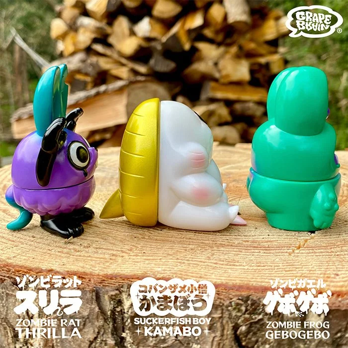 Grape Brain Thrilla, Kamabo and Gebogebo Set — Ko-Re Ko-Re